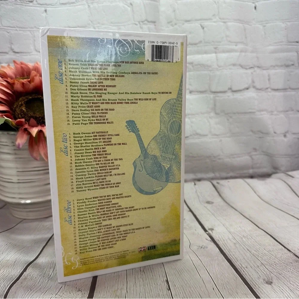 Vintage legands of country classic hits 3 vol cd set somy bmg